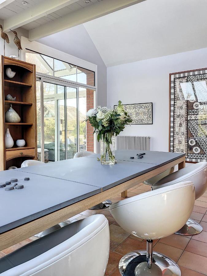 Gite De Charme "La Maison Saint-Leonard" Avec Piscine, Spa, Vue Sur Le Mont Saint-Michel Vains Exteriér fotografie