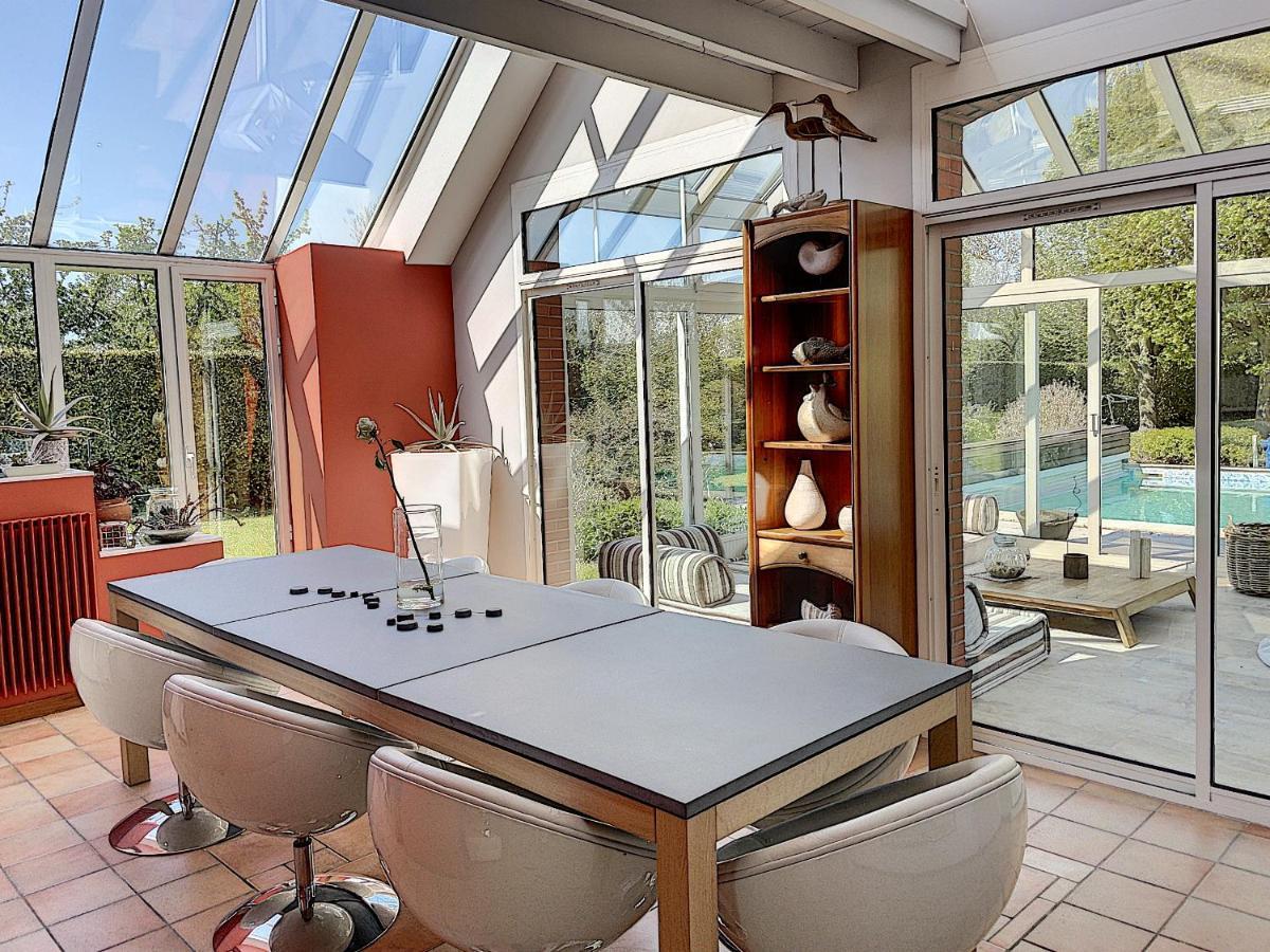 Gite De Charme "La Maison Saint-Leonard" Avec Piscine, Spa, Vue Sur Le Mont Saint-Michel Vains Exteriér fotografie